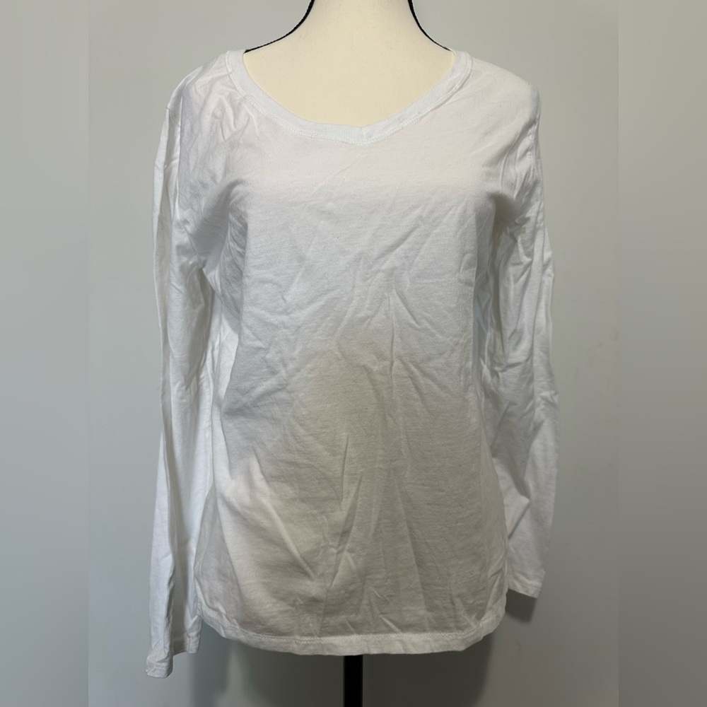 Hanes Live Love Comfort Tee in White